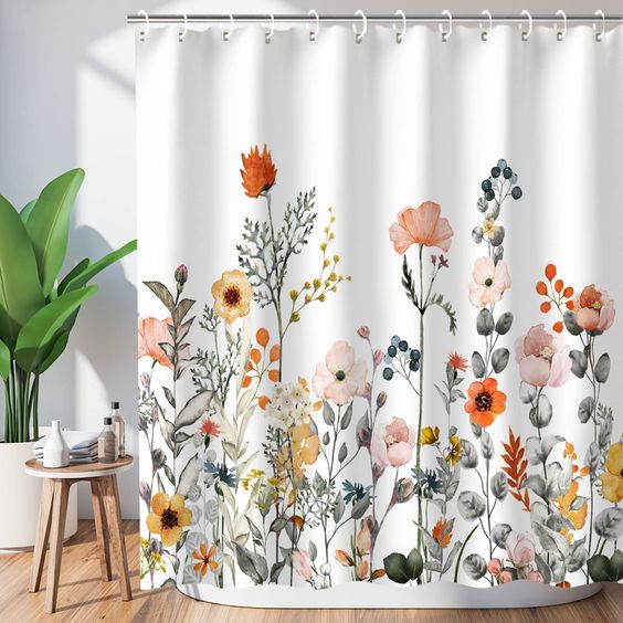 Floral Shower Curtain